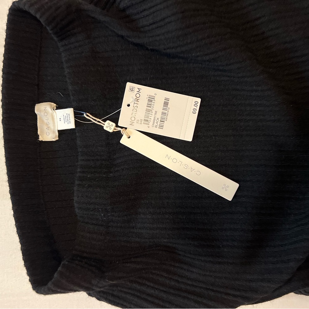 Caslon® Ribbed Midi Skirt